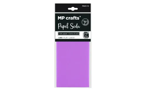 Papel Seda 50X66CM 10U Violeta