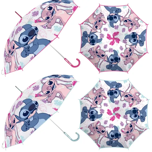 Paraguas EVA Transparente Stitch