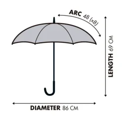 Paraguas Poliéster Stitch