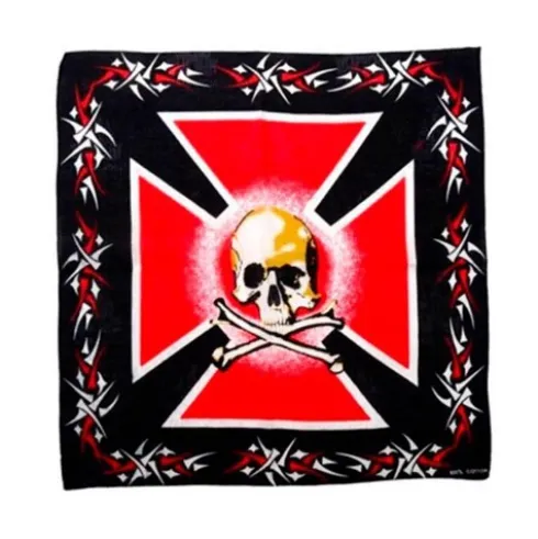 Pañuelo Cruz Calavera