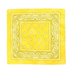 Pañuelo Paisley Amarillo