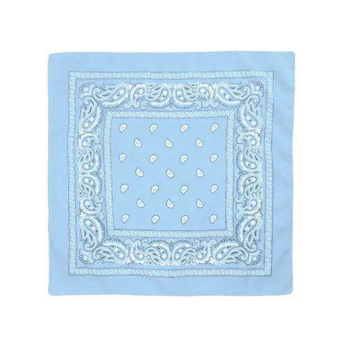 Pañuelo Paisley Azul Cielo