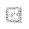 Pañuelo Paisley Blanco
