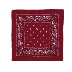 Pañuelo Paisley Granate