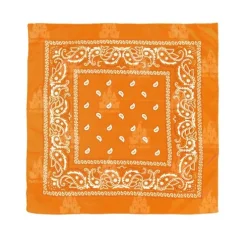 Pañuelo Paisley Naranja