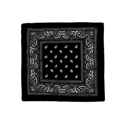 Pañuelo Paisley Negro