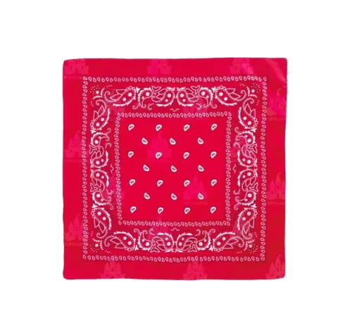 Pañuelo Paisley Rojo