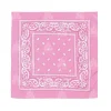 Pañuelo Paisley Rosa