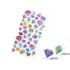 Pegatinas Adhesivas Creativas Diamantes
