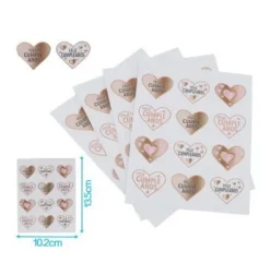 Pegatinas Adhesivas Felicidades 4pcs