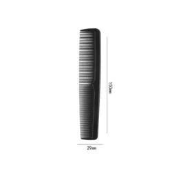 Peine Negro De Doble Uso 29x150mm
