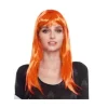 Peluca Lisa Naranja