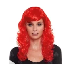 Peluca Ondas Roja