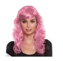 Peluca Ondas Rosa