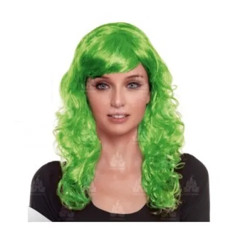 Peluca Ondas Verde