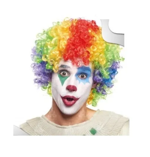 Peluca Payaso Colorines 120G