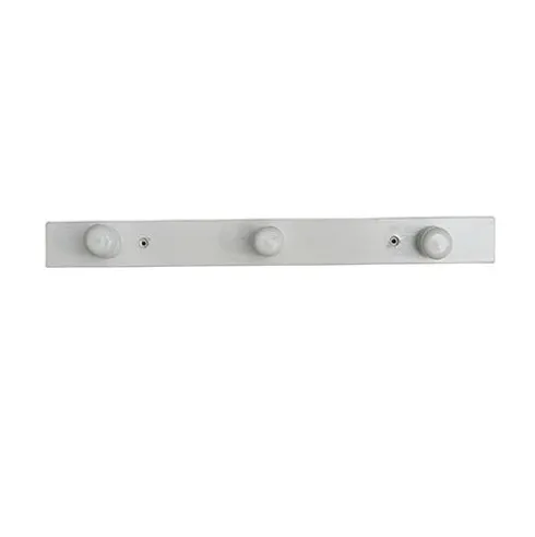 Perchero A Fijar 3 Ganchos – Blanco