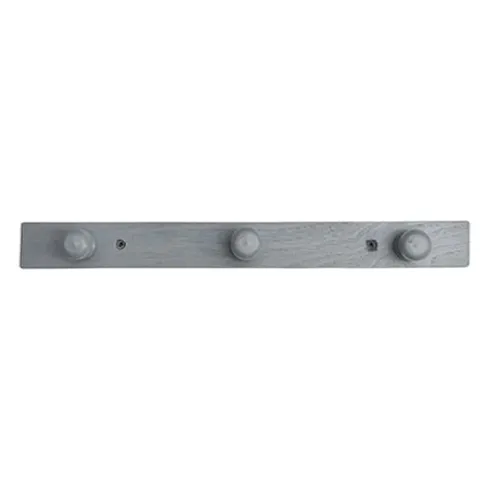 Perchero A Fijar 3 Ganchos – Gris