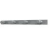 Perchero A Fijar 4 Ganchos – Gris