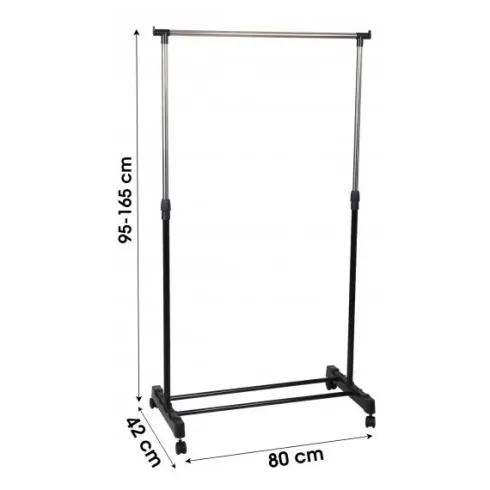 Perchero Extensible Con Ruedas