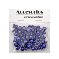 Perlas Imitación Azul Zafiro 4-10MM