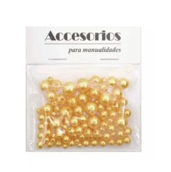Perlas Imitación Oro 4-10MM