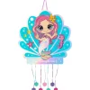Piñata Plegable Sirena Iridiscente