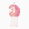 Piñata Plegable Unicornio Baby Rosa