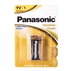 Pila Alcalina Panasonic 9V