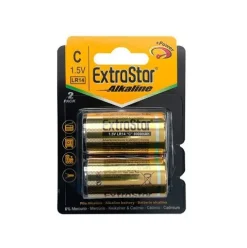 Pilas Alcalinas Extrastar C