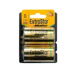 Pilas Alcalinas Extrastar D