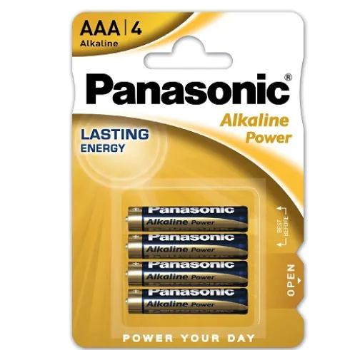 Pilas Alcalinas Panasonic AAA 4U