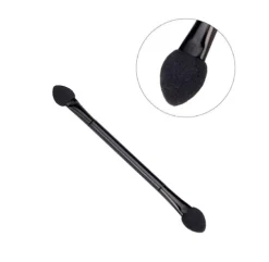 Pincel Ojos Esponja Negro 93mm 6pcs