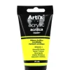 Pintura Acrílica 75ml Amarillo Neón