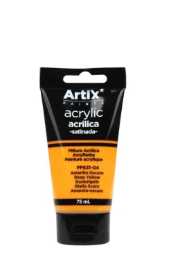Pintura Acrílica 75ml Amarillo Oscuro