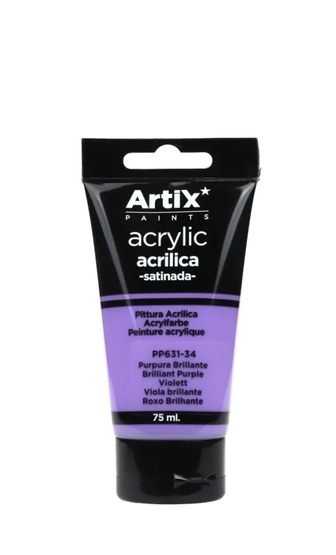 Pintura Acrílica 75ml Púrpura Brillante