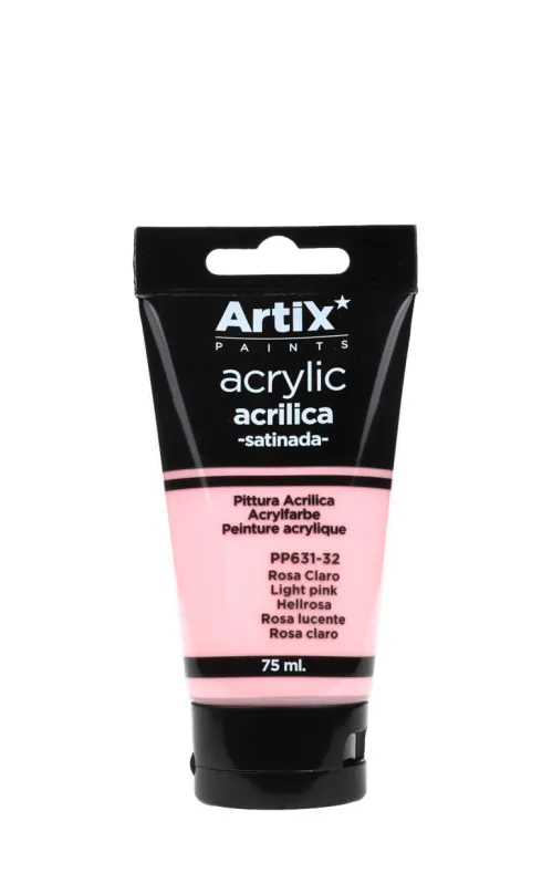 Pintura Acrílica 75ml Rosa Claro