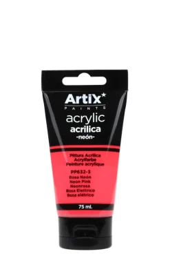 Pintura Acrílica 75ml Rosa Neón