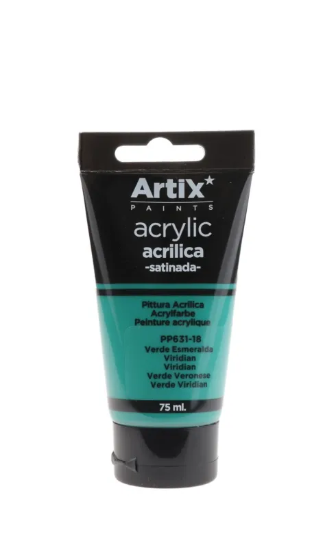 Pintura Acrílica 75ml Verde Esmeralda