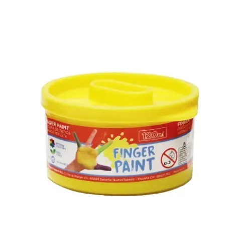 Pintura De Dedo Amarillo 120ML