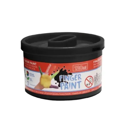 Pintura De Dedo Negro 120ML