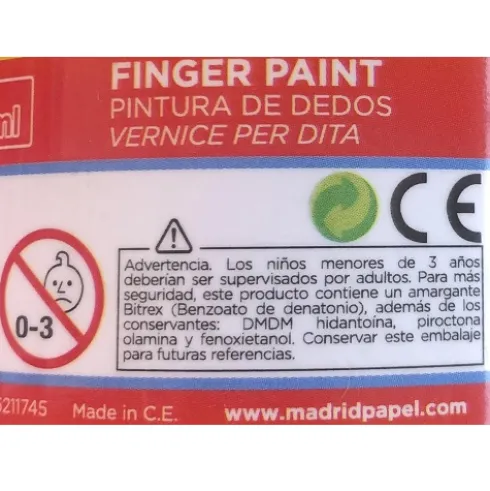Pintura De Dedo Verde 120ML