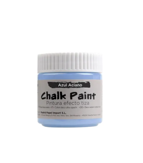 Pintura Efecto Tiza 100ml Azul Anciano