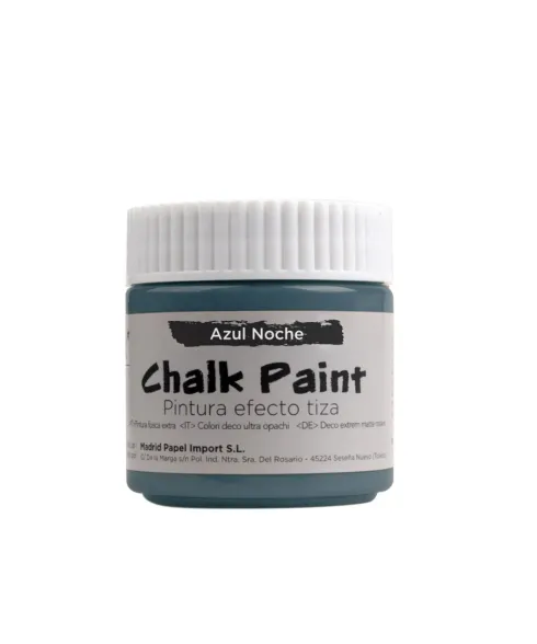 Pintura Efecto Tiza 100ml Azul Noche