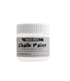 Pintura Efecto Tiza 100ml Blanco Nieve