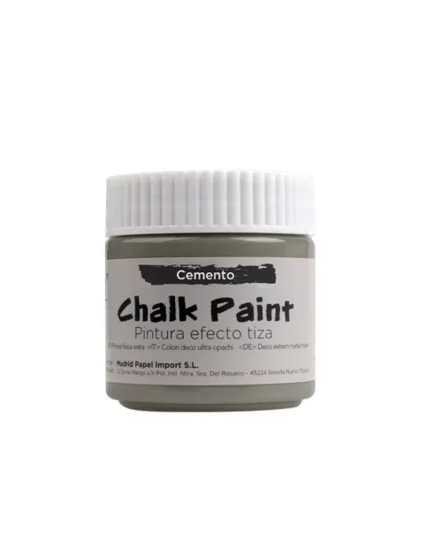 Pintura Efecto Tiza 100ml Cemento