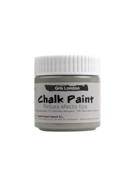 Pintura Efecto Tiza 100ml Gris London
