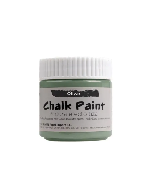 Pintura Efecto Tiza 100ml Olivar