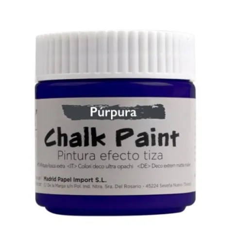 Pintura Efecto Tiza 100ml Purpura