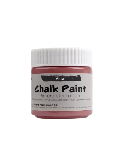 Pintura Efecto Tiza 100ml Vino